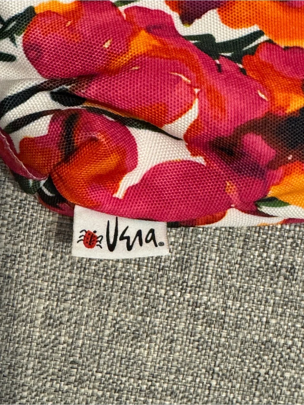 Vintage Vera Bradley for Clinique Floral and Watermelon Zip Pouch Set